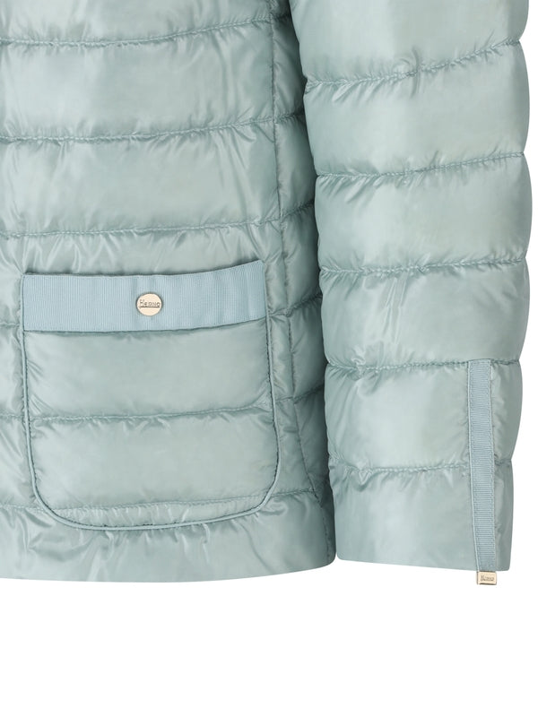 Single-breasted Nylon Padded Jacket
