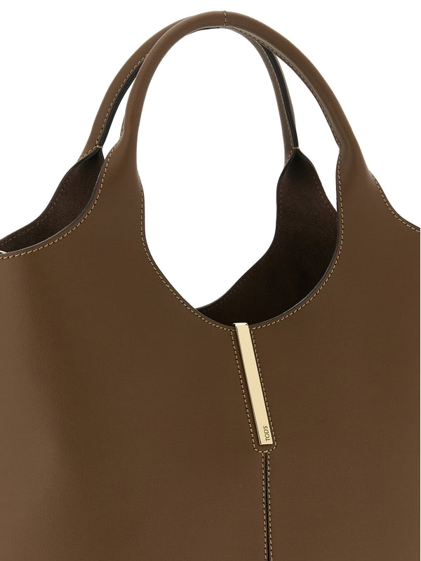 Tod'S Brown Tote Bags