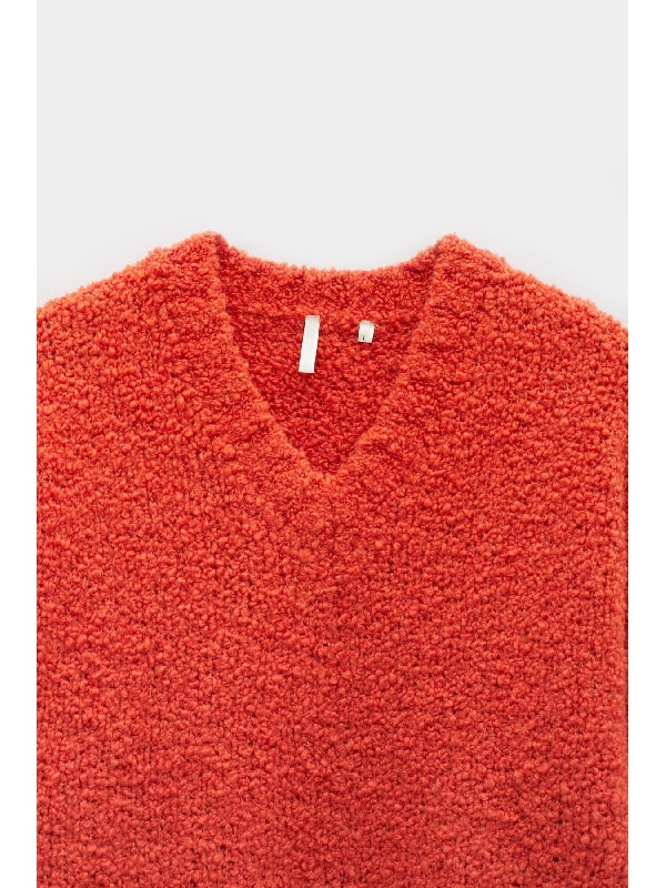 Merino Wool V-Neck Knit