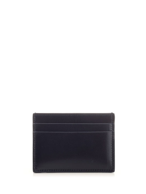 Anagram Logo Leather Card Wallet