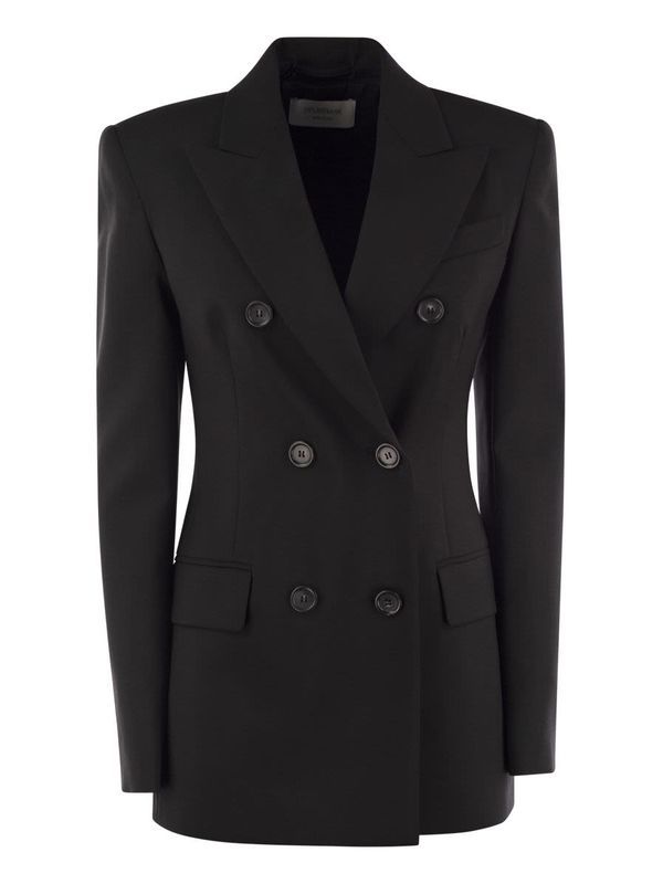 Adamo Wool Double-Breasted Tailored
  Jacket