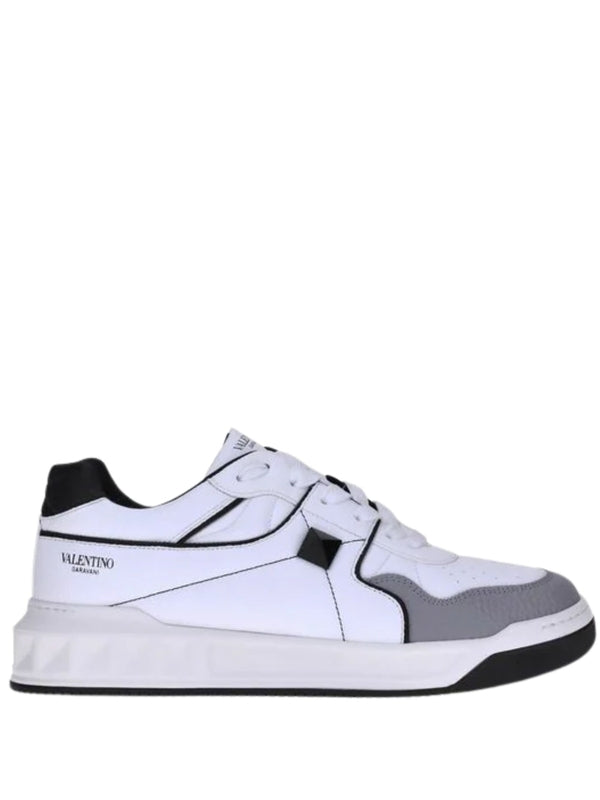 Valentino White Low Top Sneakers