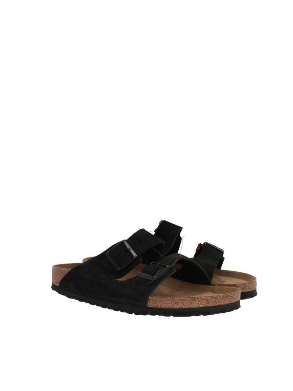 Arizona Strap Suede Sandals