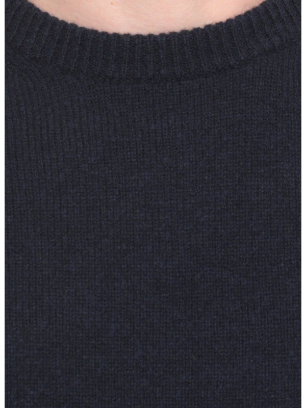 Barbour Navy Knitted
