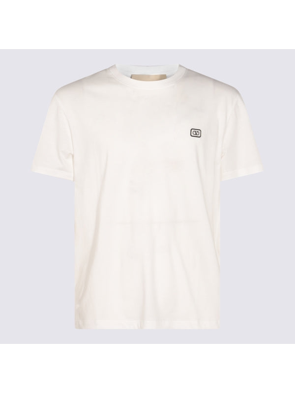 Valentino White Half Sleeve