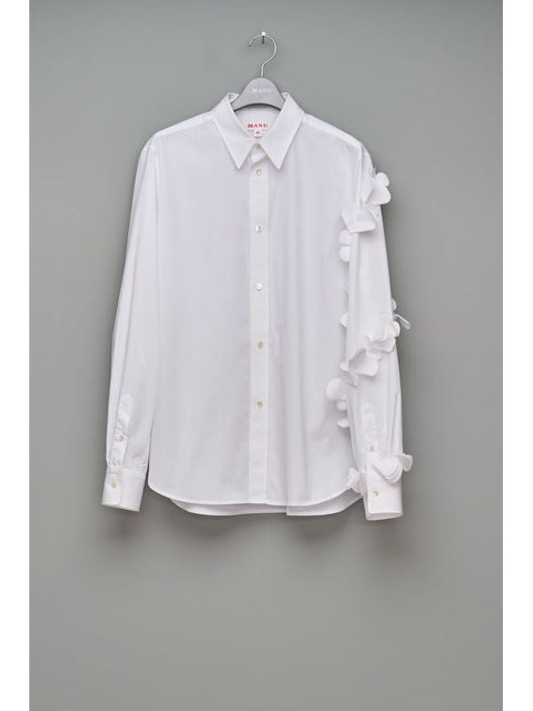 Masu Ivy White Dress Shirt