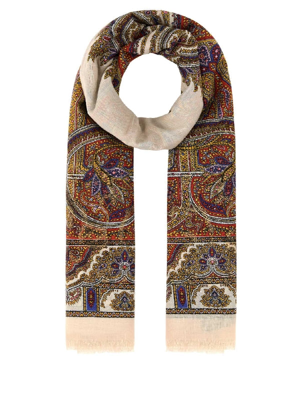 Paisley Printing Modal Scarf