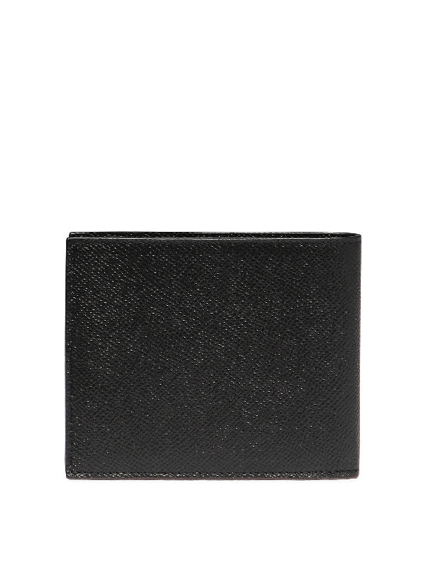 Gancini Detail Leather Bi-Fold
  Wallet