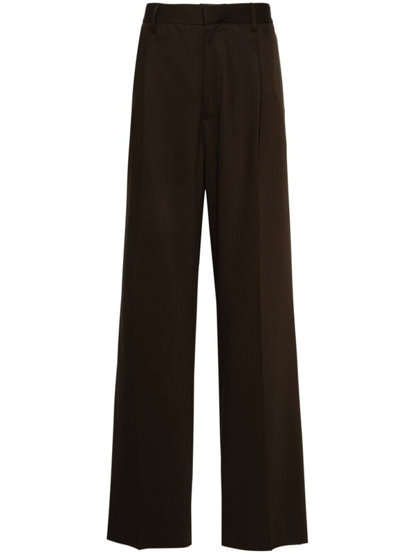 Wool Wide Pants