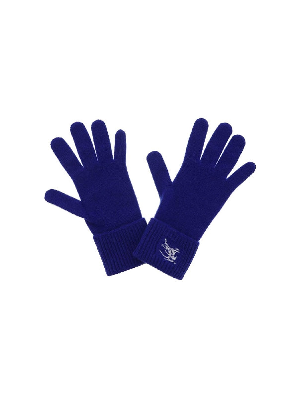 Ekd Logo Embroidery Cashmere Gloves - Jente