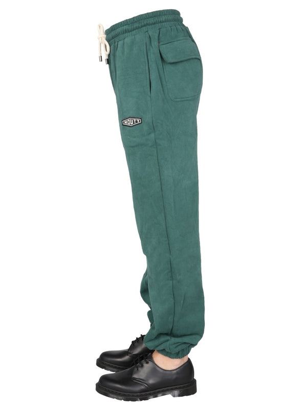 Mouty Green Casual Pants