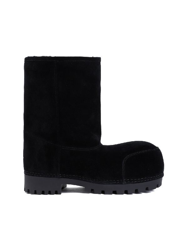 Alaska Suede Chunky Boots