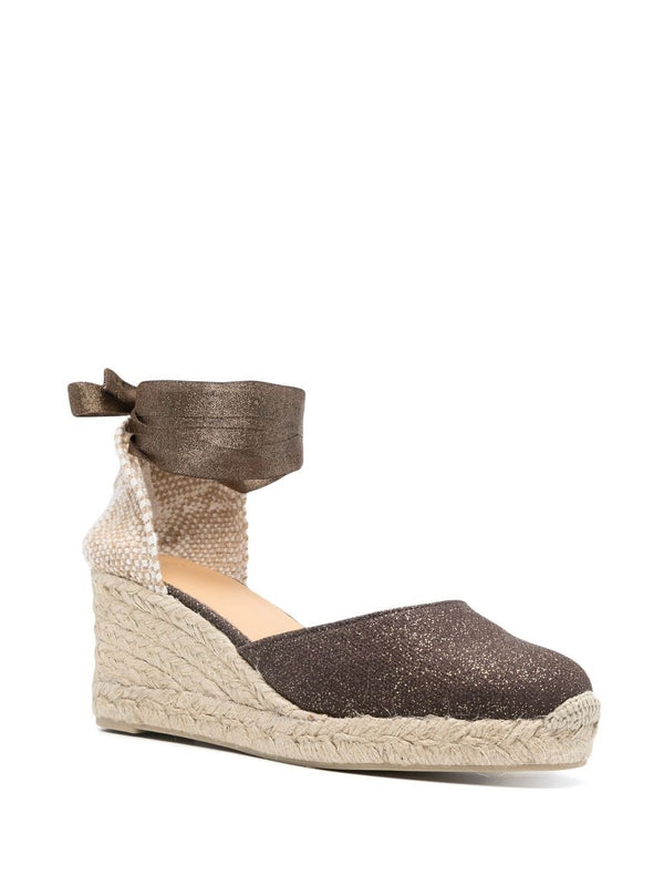 Brown Wedge Sandals