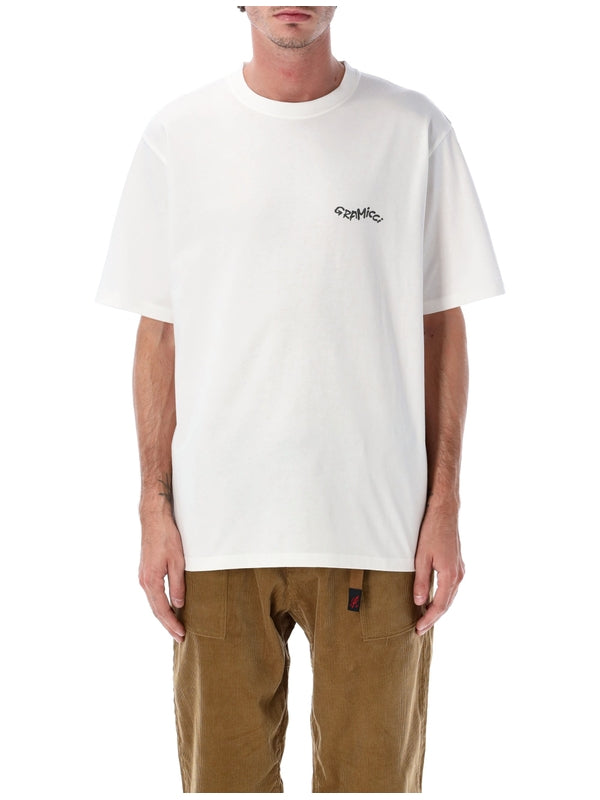Gramicci White Short Sleeve T-Shirt