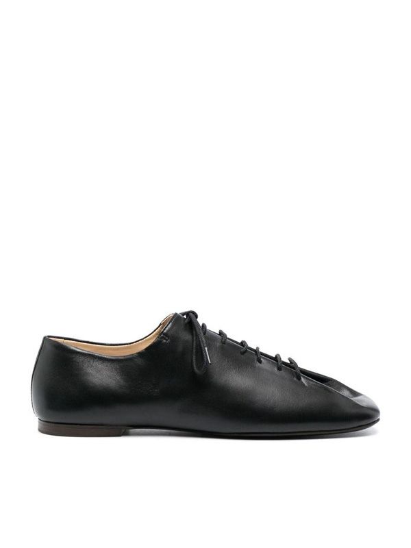 Souris Square Toe Lace-up Shoes