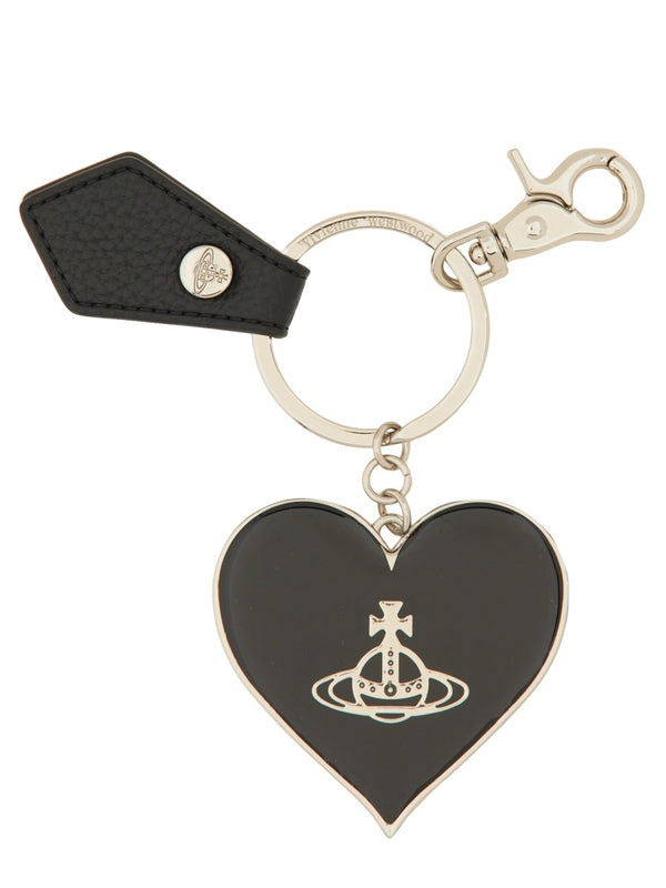Vivienne Westwood Black Keyrings