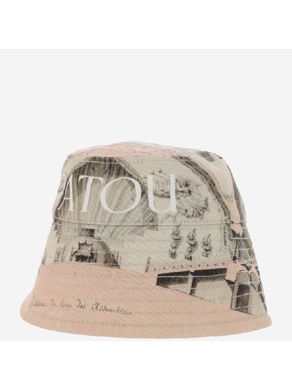 Graphic Logo Cotton Bucket Hat