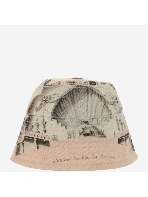 Graphic Logo Cotton Bucket Hat