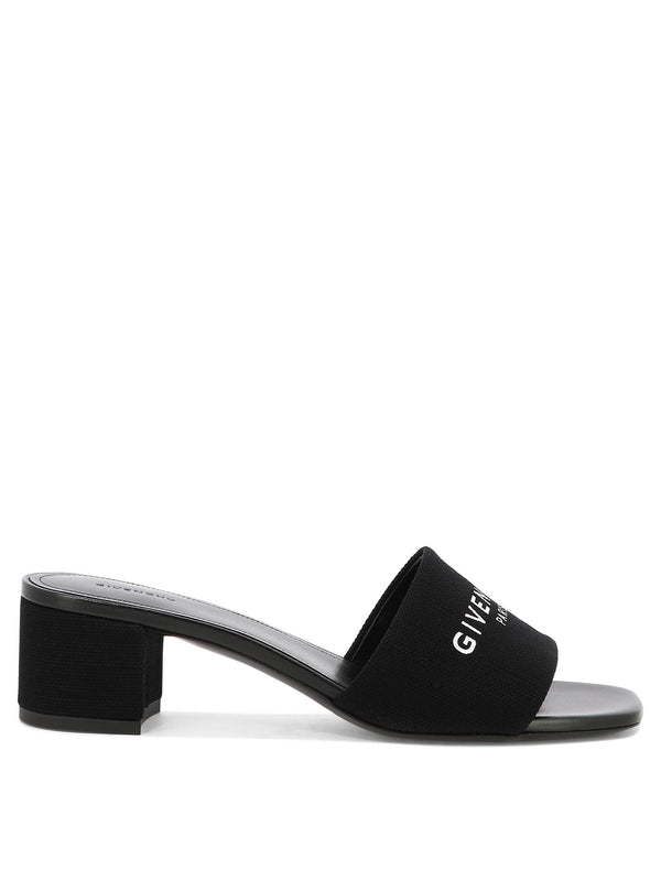 4G Logo Band Sandal Heel