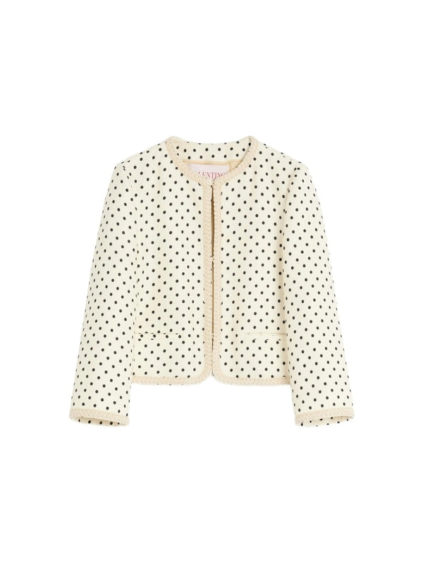 Valentino White Black Jackets