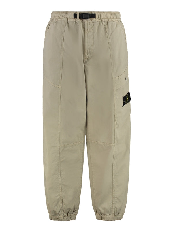 Wappen Patch Cotton Jogger Pants