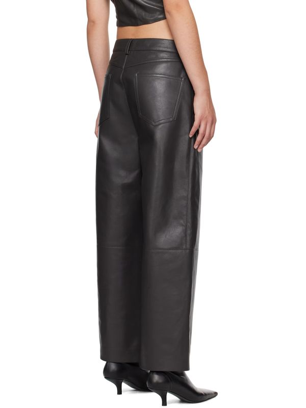 Abrah Fake
  Leather Pants