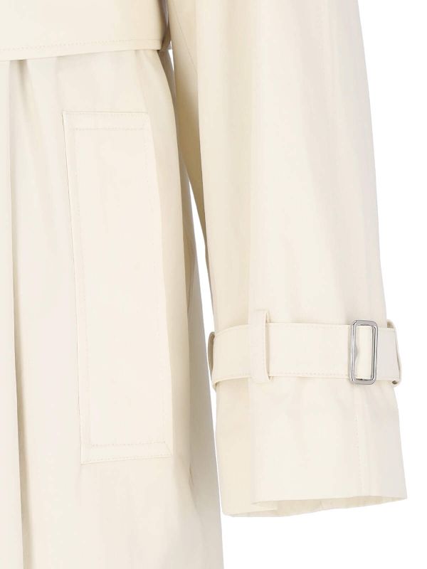 Belt Detail Cotton Trench Coat