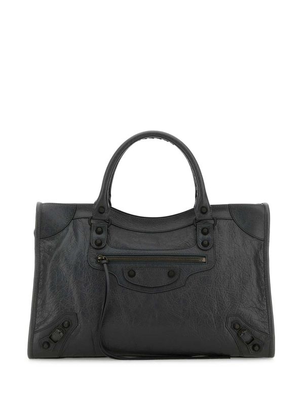 Balenciaga City Medium Grey Tote Bags