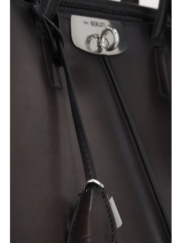 Berluti Black Tote Bags