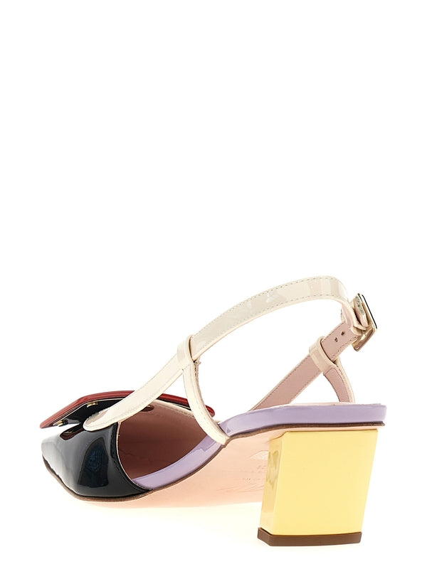 Belle Vivier Buckle Decoration
  Slingback Heel