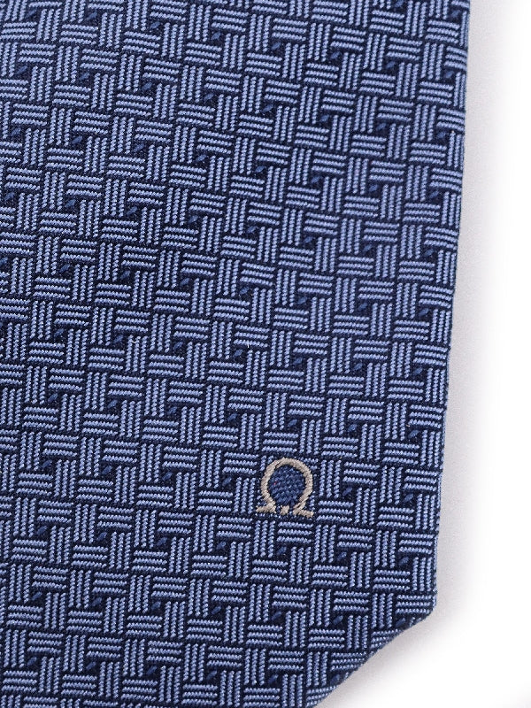 Gancini Logo Embroidered Tie