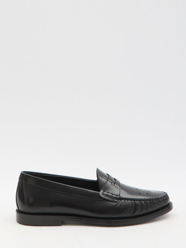 Vivienne Leather Penny Loafers