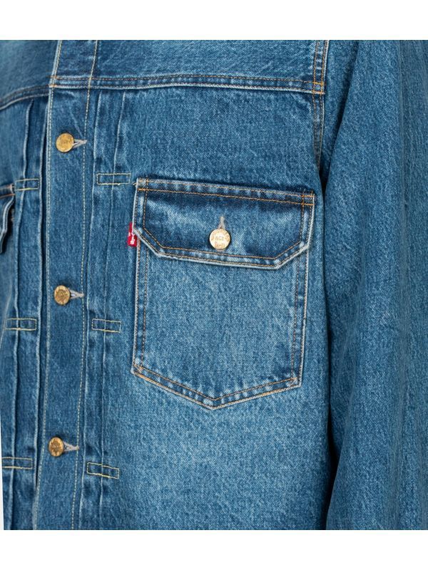 Sacai X Levi's Denim Quilted Twill Reversible Jacket