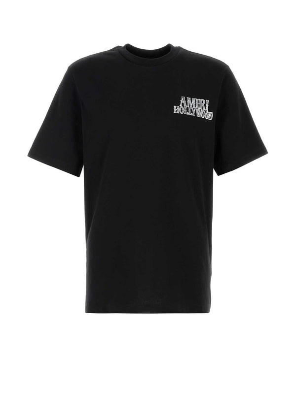 Amiri Black Half Sleeve