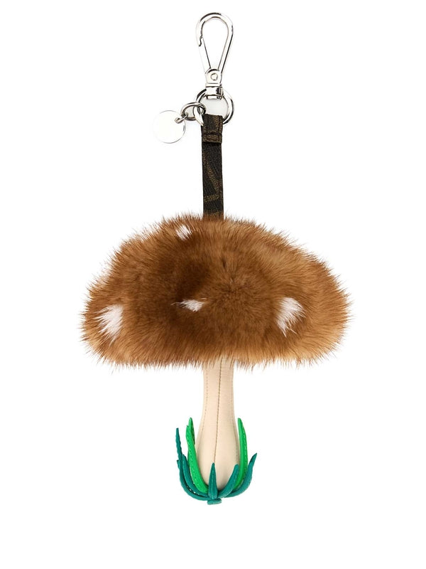 Fendi Brown Keyrings