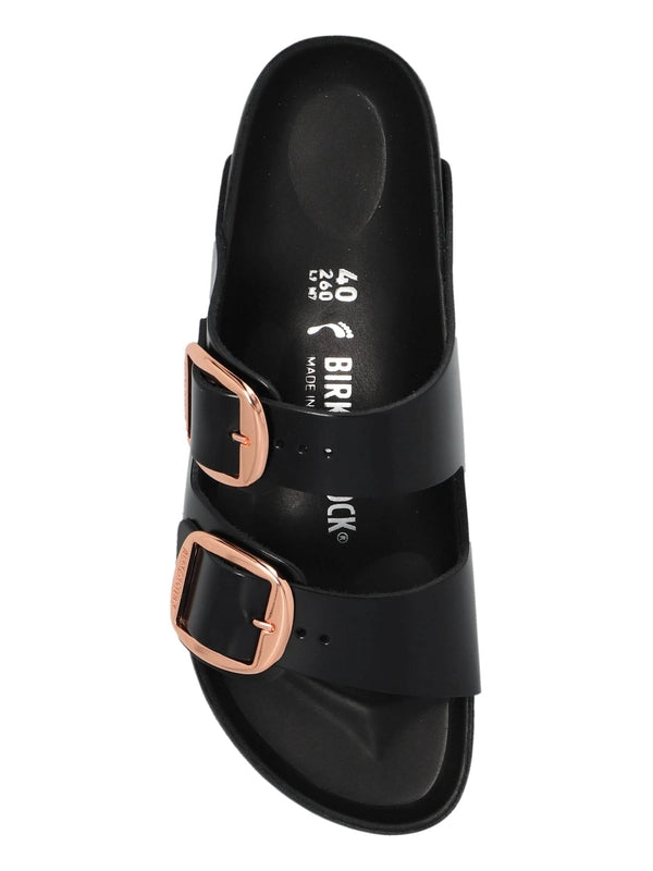 Arizona Buckle Detail Patent Leather
  Sandals