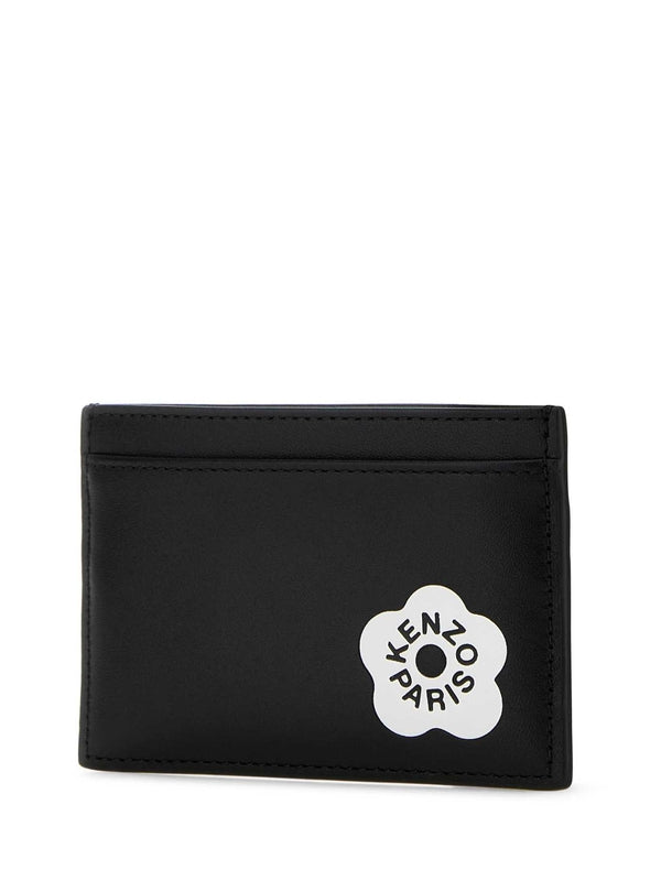 Bokeh Flower Logo Card Wallet