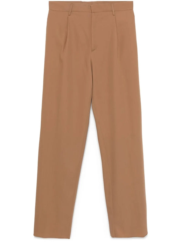 Pleats Wool Tailored Pants