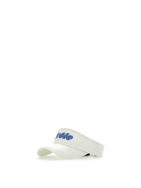 Logo Detail Cotton Visor Hat