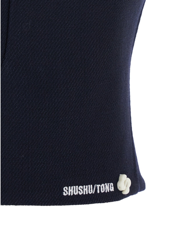 SHUSHU/TONG Black Sleeveless Top