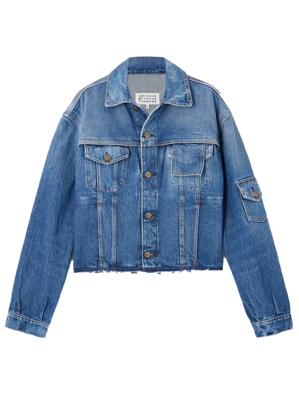 Maison Margiela Crop Trucker Jacket