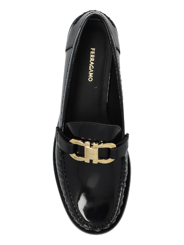 Gancini Ornament Leather
  Loafer