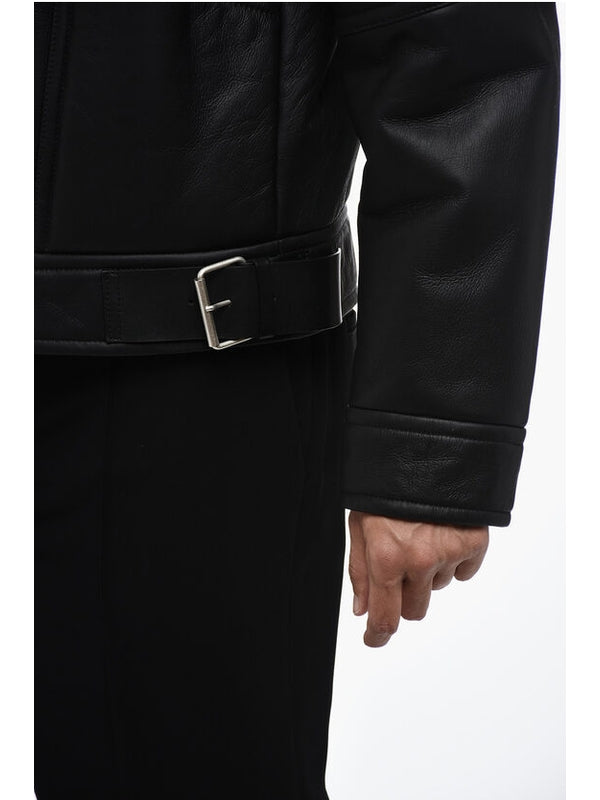 Ambush Black Fur & Shearling