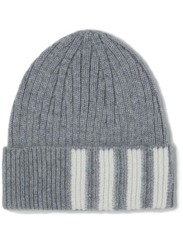 4-Bar Cashmere Beanie