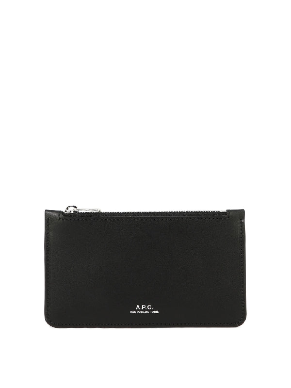 Walter Logo Leather Card Wallet