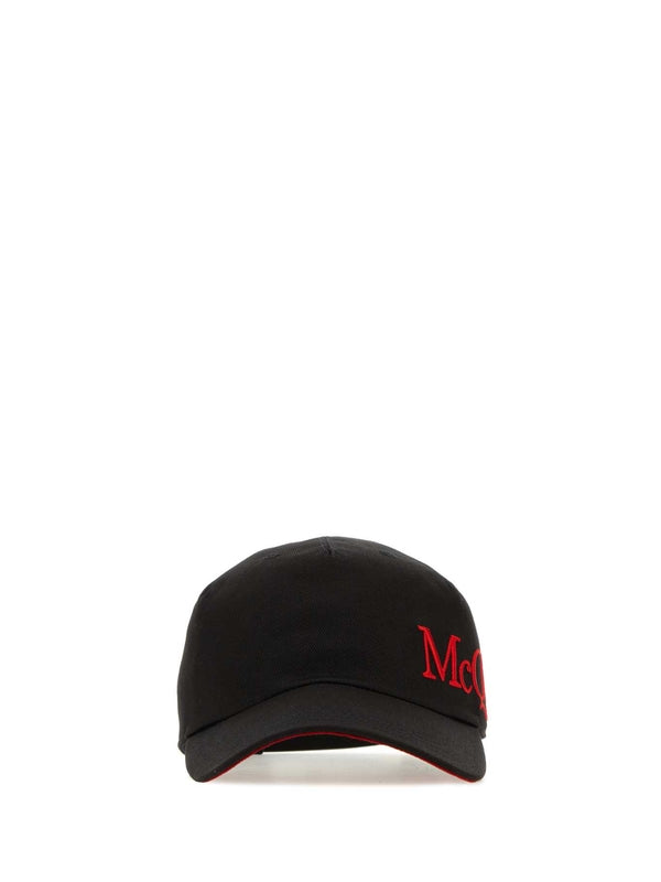 Alexander Mcqueen Black Cap