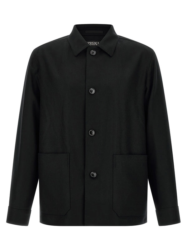Z Zegna Black Jackets