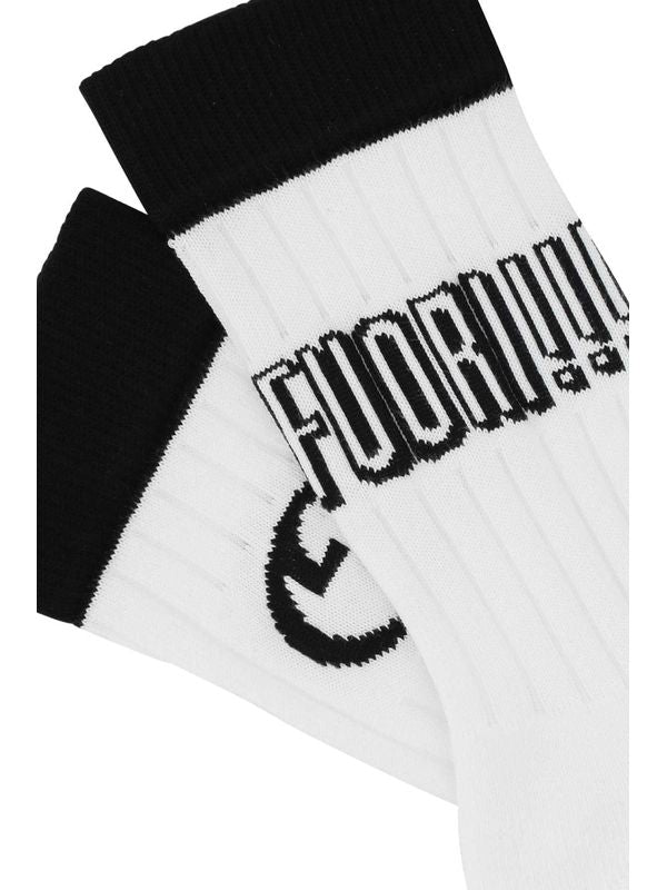 Lettering Cotton Socks