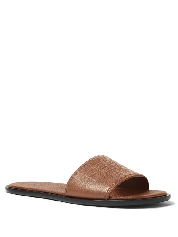 Fendi Brown Slides