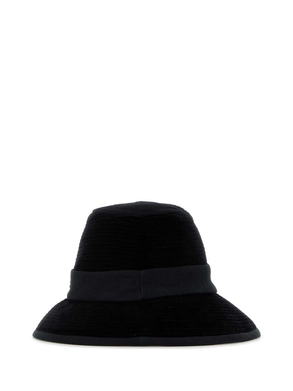 Valentino Black Bucket Hats